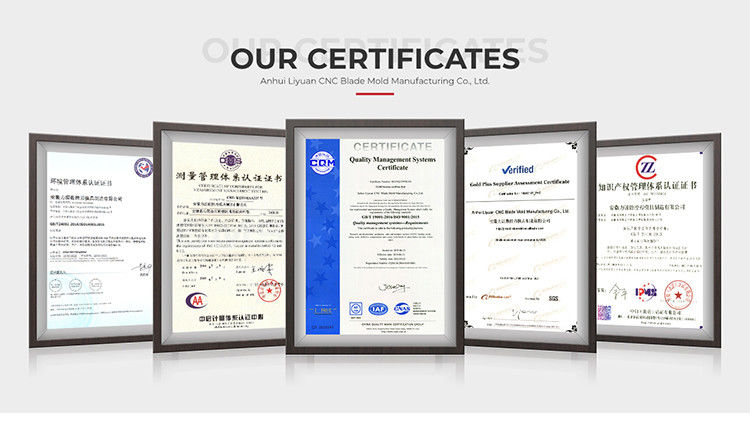 中国 Anhui Liyuan CNC Blade Mold Manufacturing Co., Ltd. 会社概要